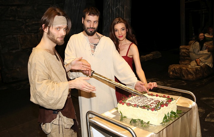 Michal Skořepa v roli Jidáše