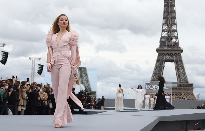 Amber Heard jako modelka