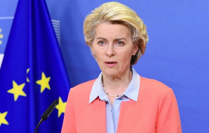 Předsedkyně Evropské komise Ursula von der Lyon.