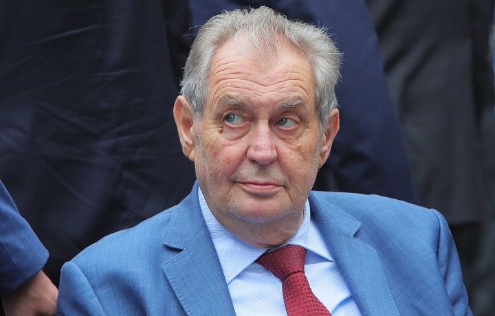 Miloš Zeman podporuje Ukrajinu