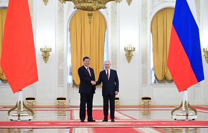 Čínský a ruský prezident