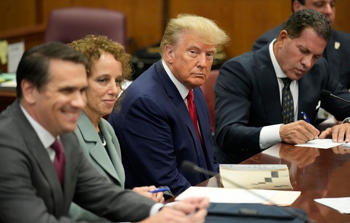 Donald Trump u soudu 