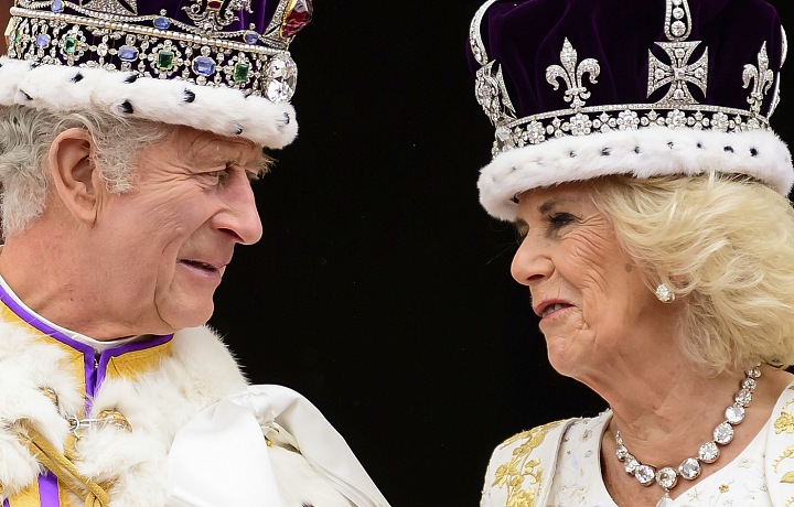 Královský pár přijme Trumpa
