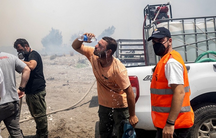 Boj s ohněm na Rhodosu