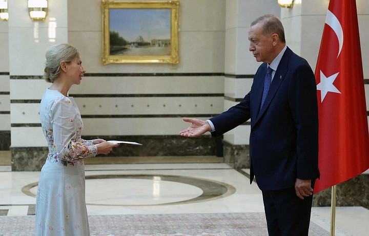 Švédská velvyslankyně a turecký prezident Erdogan