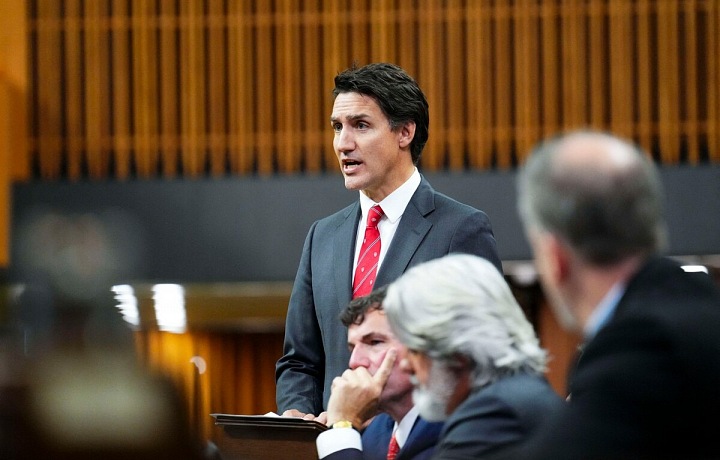 Kanadský premiér Justin Trudeau.