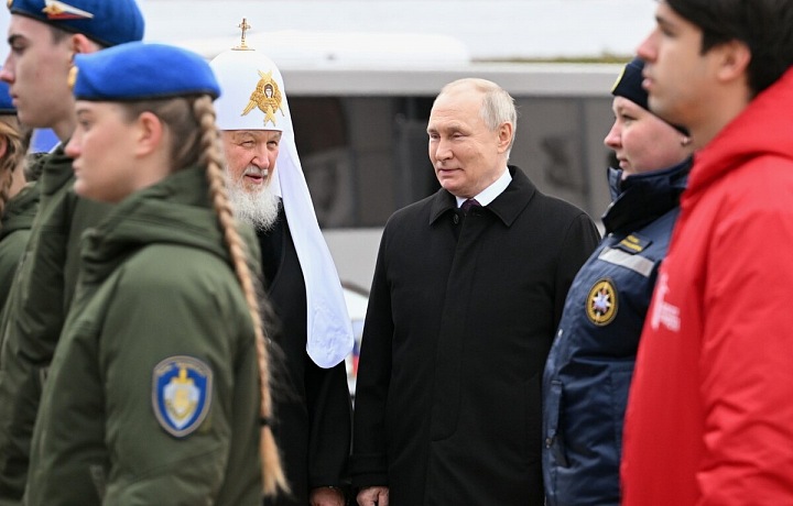 Patriarcha Kirill a Vladimir Putin
