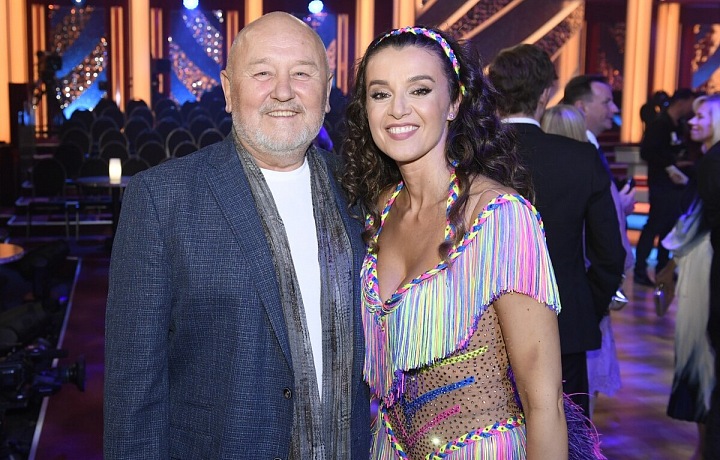 Soutěžící Iva Kubelková s partnerem Georgem Jiraskem