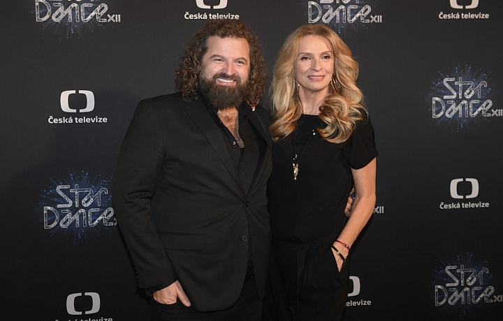 Cukrář Josef Maršálek dorazil s herečkou Ivanou Chýlkovou