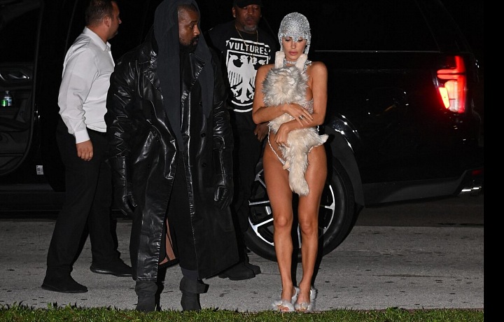 Kanye West a Bianca Censori