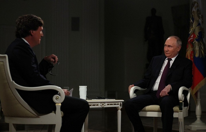 Carlson a Putin