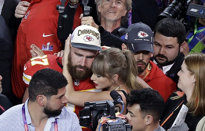 Travis Kalce a Taylor Swift