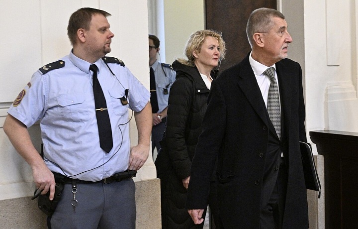 Andrej Babiš u soudu