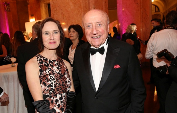 Felix Slováček a Wanda Vorlová na Česko-Slovenském plese v roce 2024