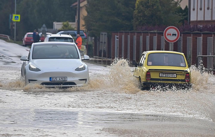 Povodně v Opavě