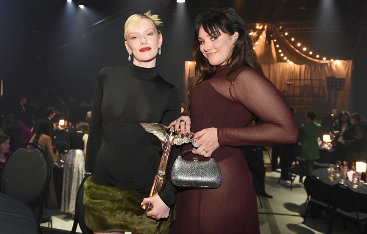 Ewa Farna a Annet X na Ceny Anděl