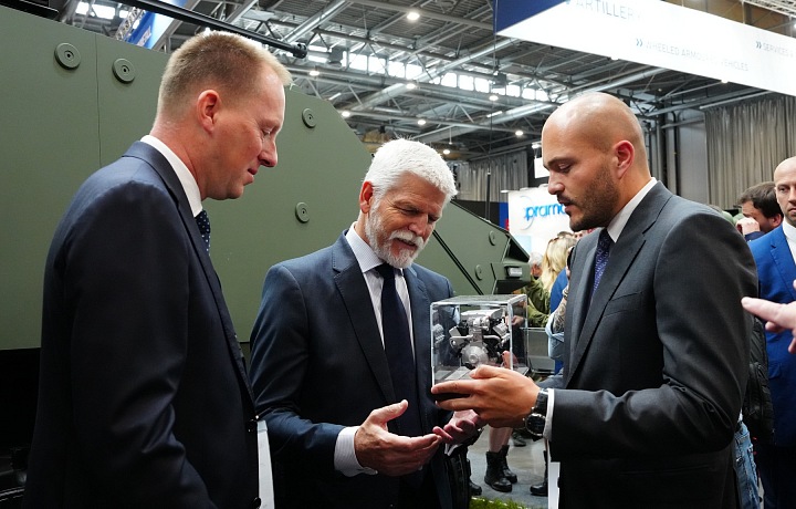 Michal Strnad (vpravo) a Petr Pavel