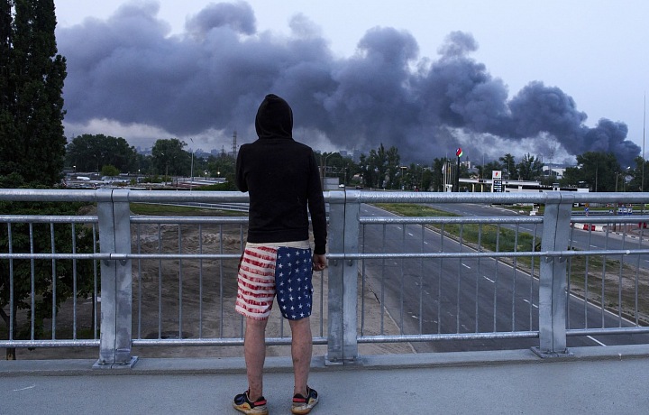 Bombardování na Ukrajině