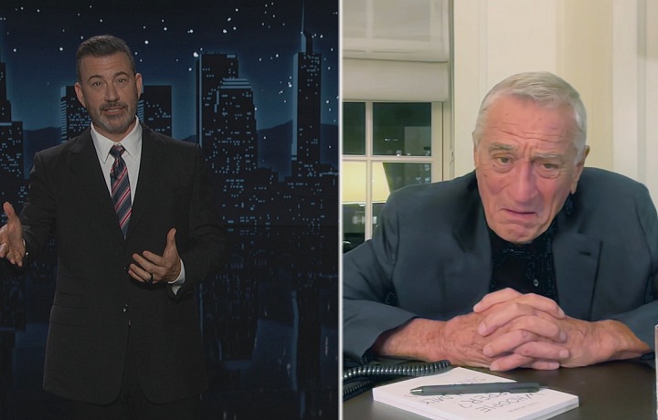 Moderátora se zastal také herec Robert De Niro