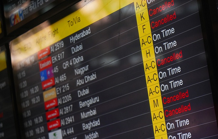 Letecká doprava je na Blízkém východě komplikovaná.