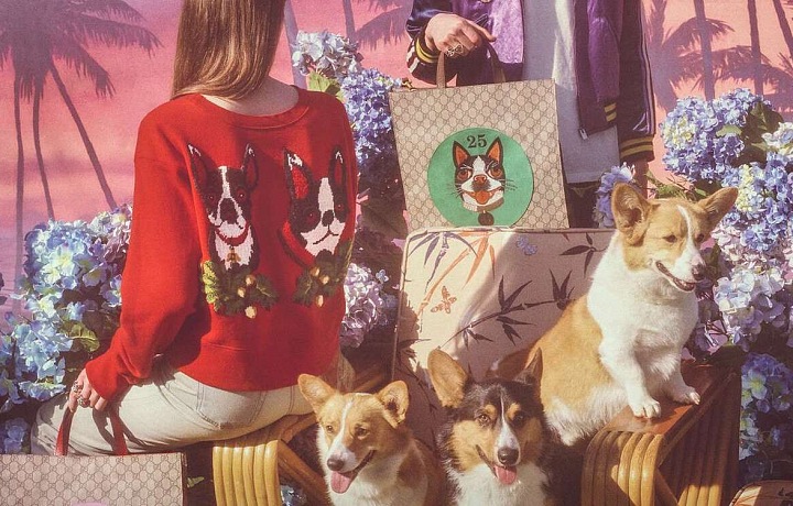 Gucci slaví Rok Psa stylově