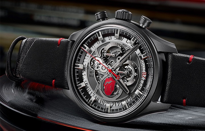 Zenith El Primero - zasvěceno kapele Rolling Stones 