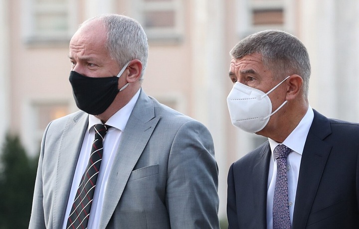 Roman Prymula a Andrej Babiš