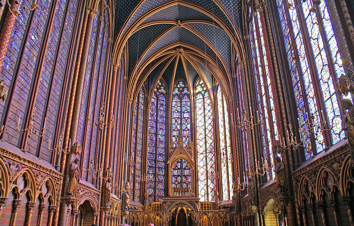  Sainte-Chapelle (Svatá kaple), Paříž