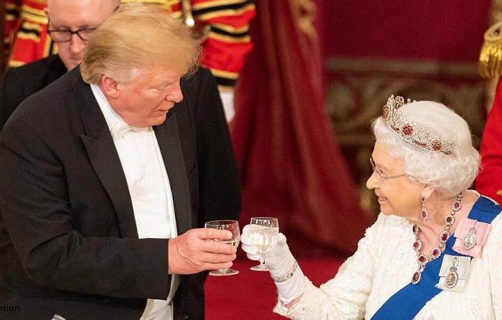 I přes Trumpovy přešlapy si s Královnou rozuměli.