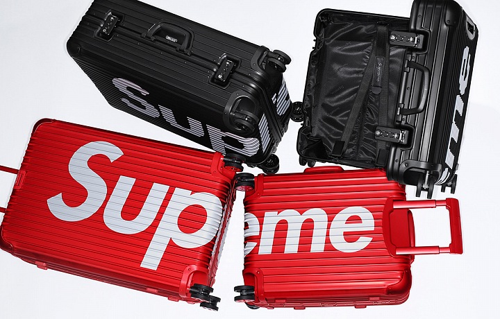 Rimowa x Supreme - kufry na cesty. 