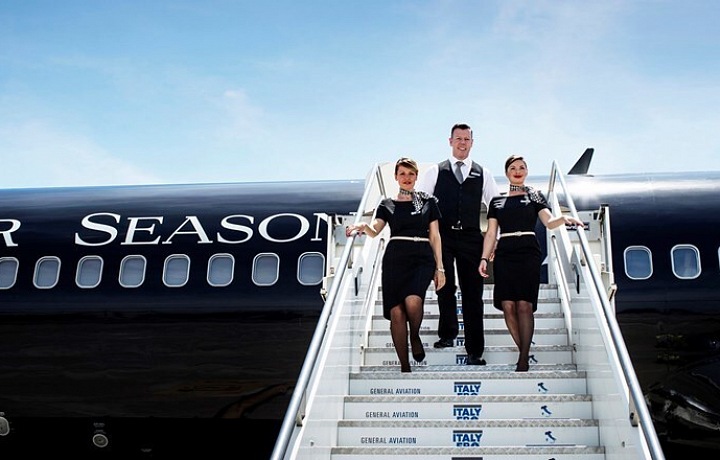 Four Seasons soukromé letadlo