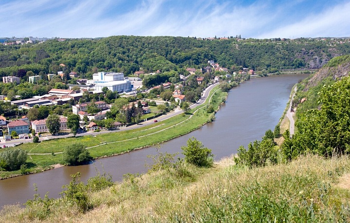 Výhled ze Suchdola