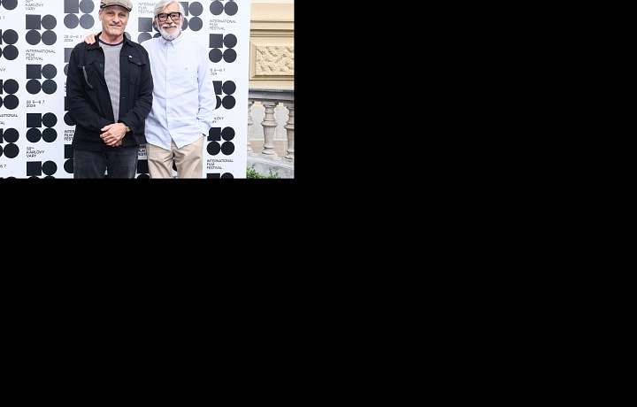 Viggo Mortensen a Jiří Bartoška