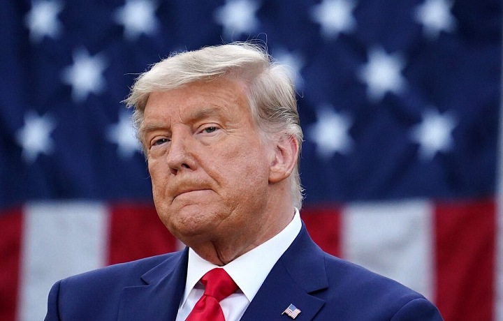 Zklamaný Donald Trump